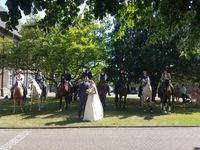 Bei der Hochzeit von Daniela und Michael